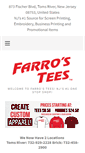 Mobile Screenshot of farrostees.com